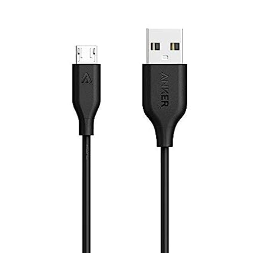 Anker PowerLine 3ft Micro USB, Black,A8132H12